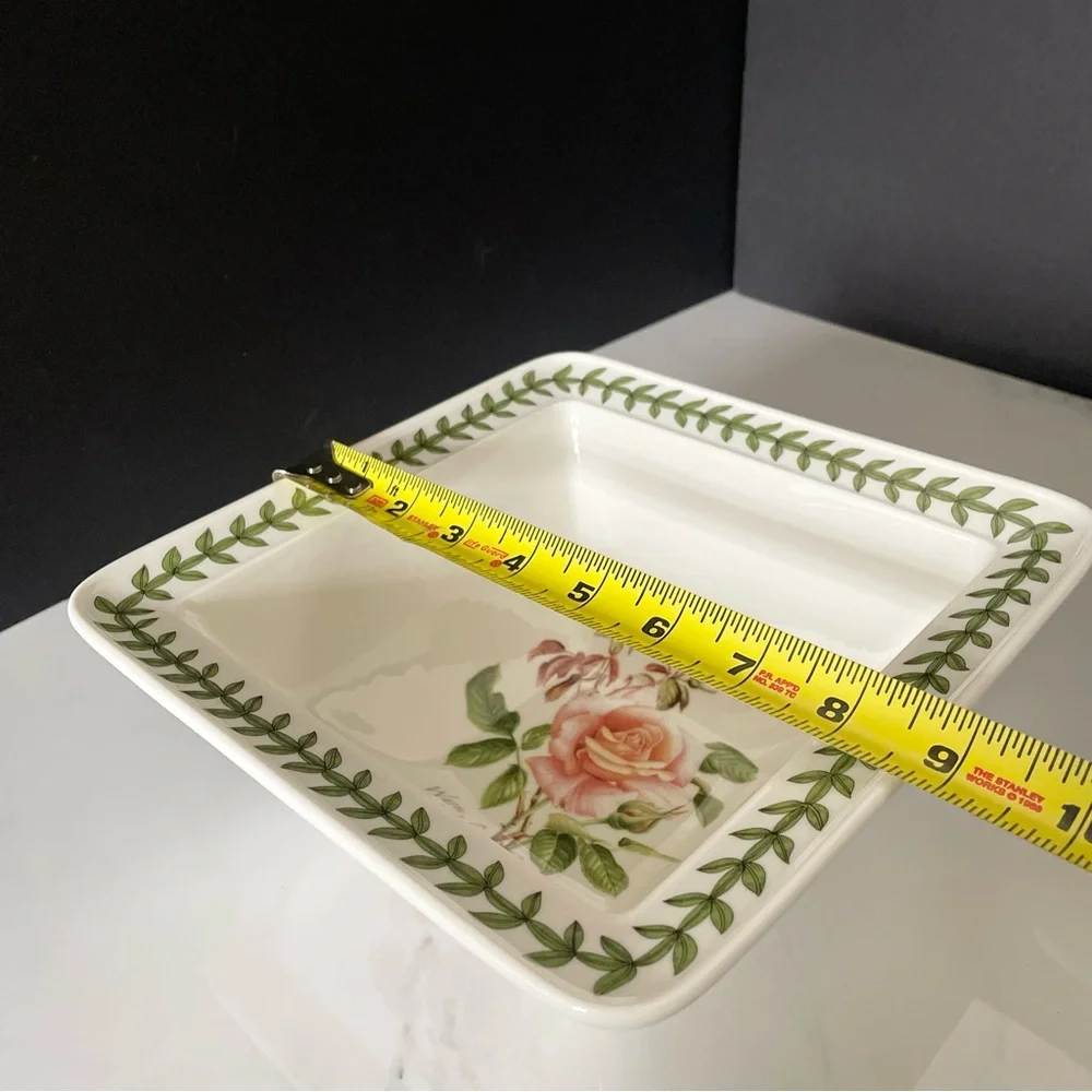 SET of 2 Botanic Roses Salad Bowls 8.25